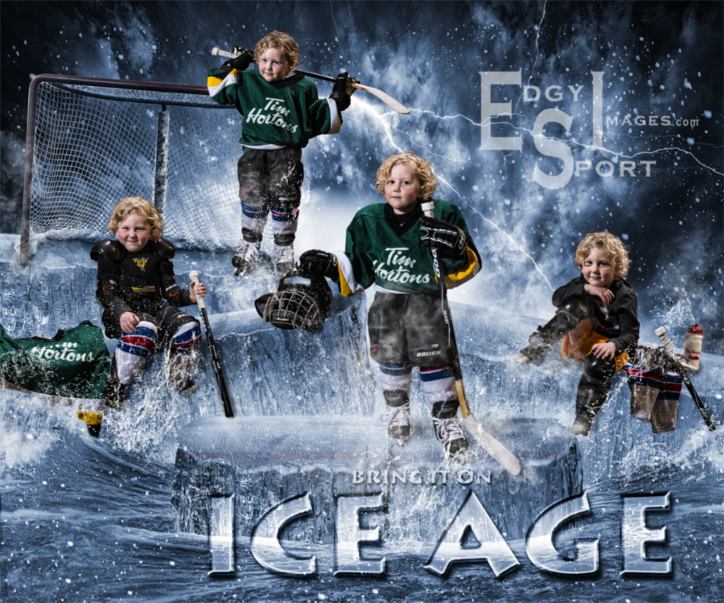 Hockey Team Pictures - by Edgy Sport Images - Cool, Awesome, Different!